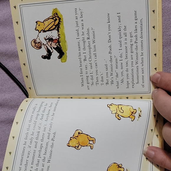 Set of 5 Original Winnie the Pooh Treasury Hardcover Mini Books - Picture 9 of 9